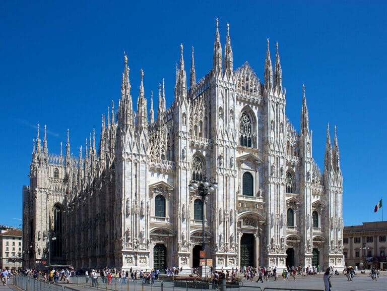 Vue de Milan