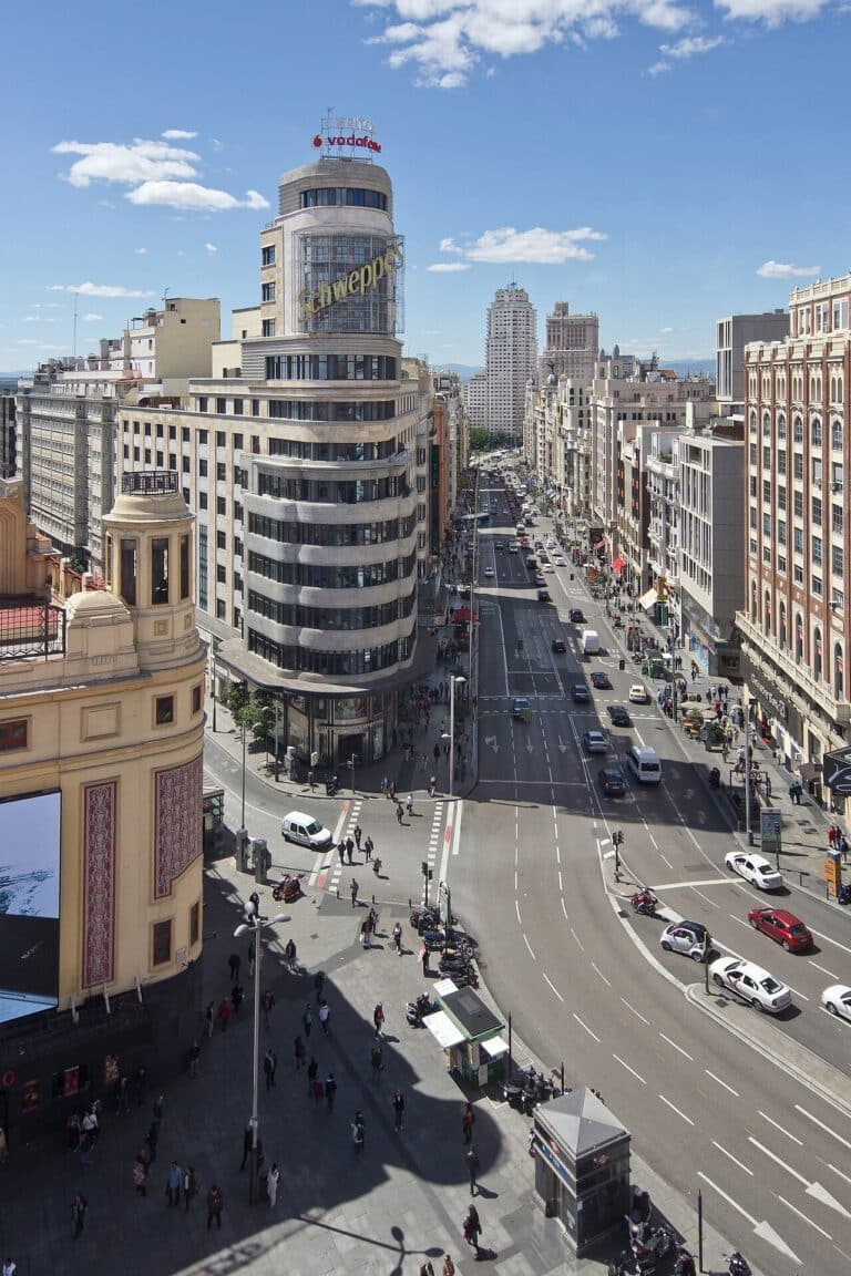 Vue de Madrid