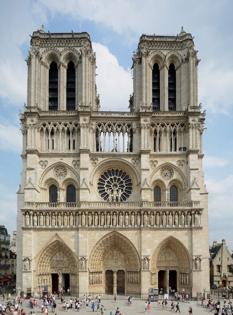 La cathédrale Notre-Dame de Paris restaurée, île de la Cité