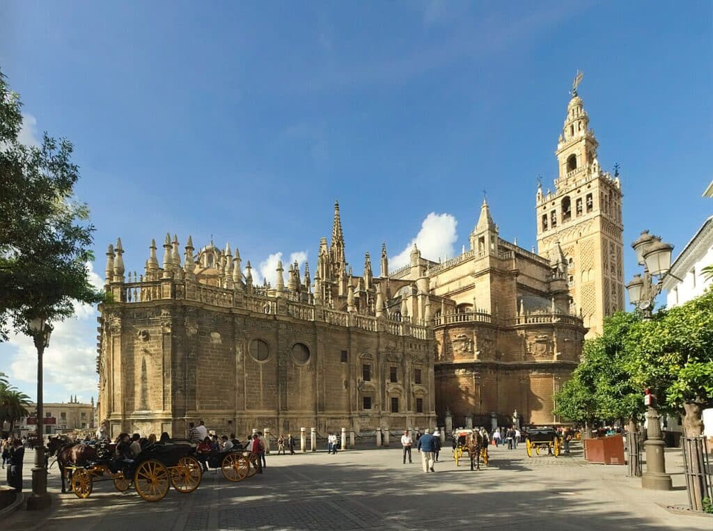 La cathédrale de Séville, plus grande cathédrale gothique du monde