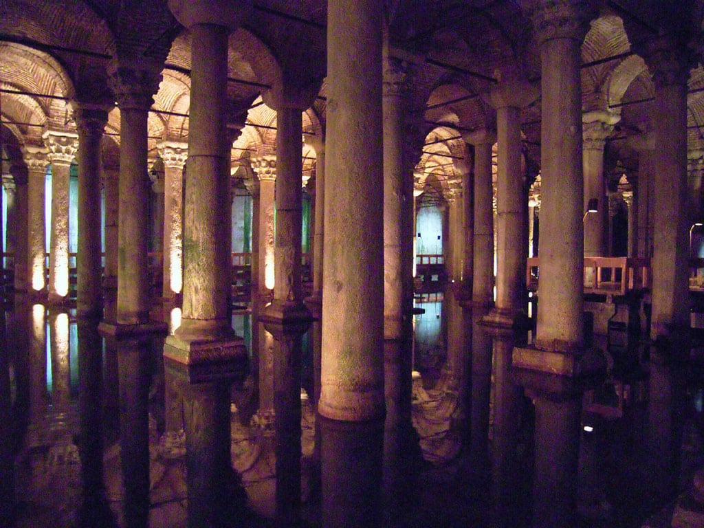 Les colonnes de la Citerne basilique, Istanbul