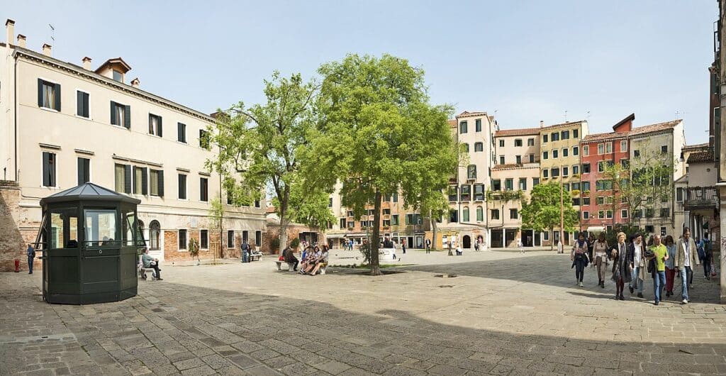 The Venetian Ghetto, in the Cannaregio sestiere