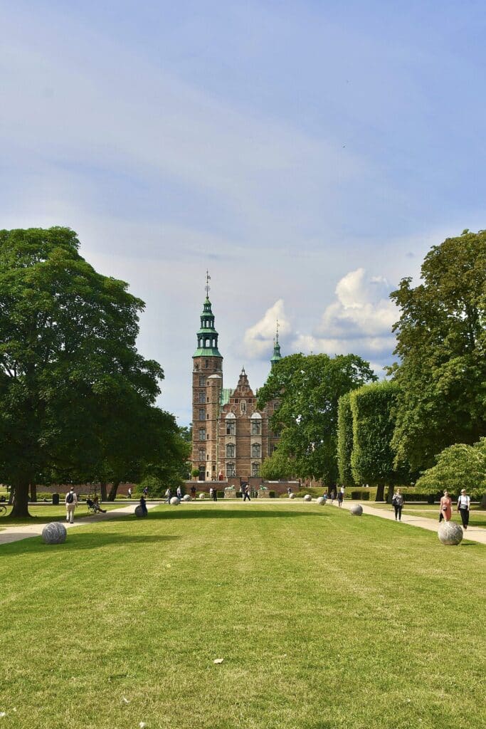 Le château de Rosenborg dans le jardin du Roi, Copenhague