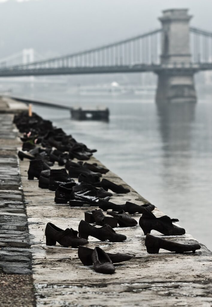 Le mémorial des Chaussures au bord du Danube, Budapest