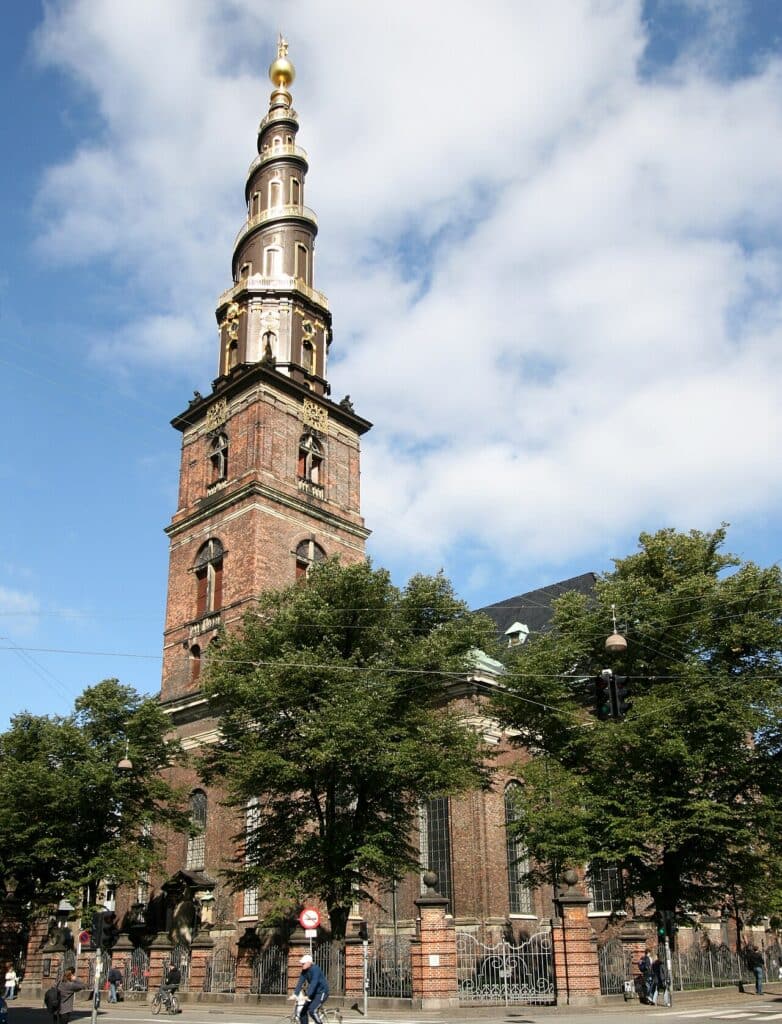 L'église de Notre-Sauveur et sa flèche en spirale, Christianshavn