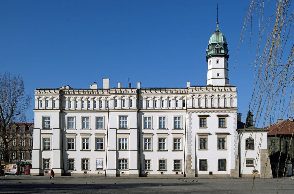 L'ancien hôtel de ville de Kazimierz, quartier juif de Cracovie