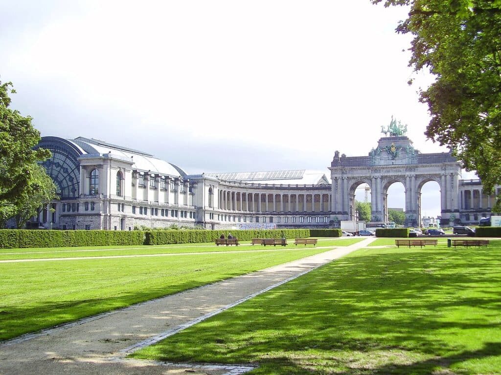 Les arcades du parc du Cinquantenaire, Bruxelles