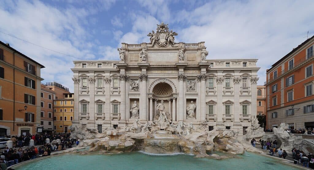 La fontaine de Trevi, chef-d'œuvre baroque de Rome