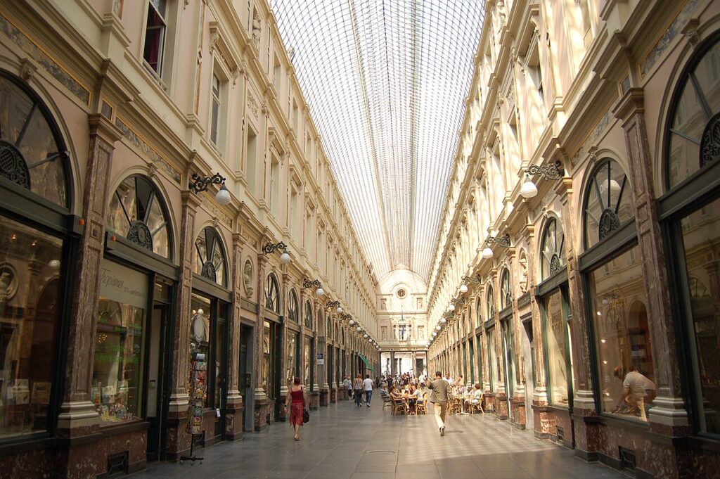 Les Galeries royales Saint-Hubert et leurs chocolatiers