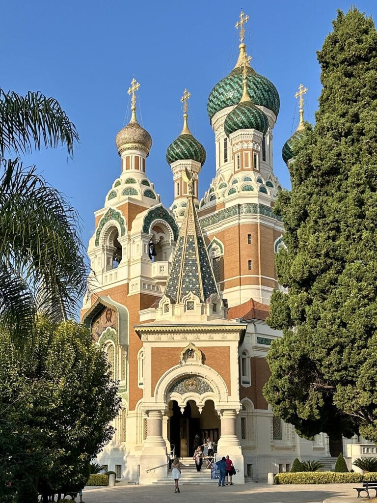 La cathédrale orthodoxe russe Saint-Nicolas de Nice