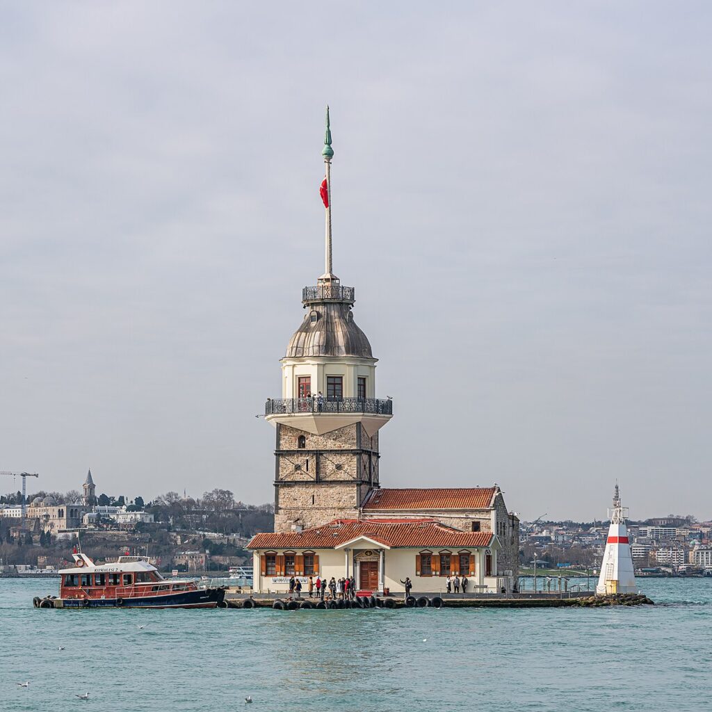 La tour de Léandre sur le Bosphore, Istanbul