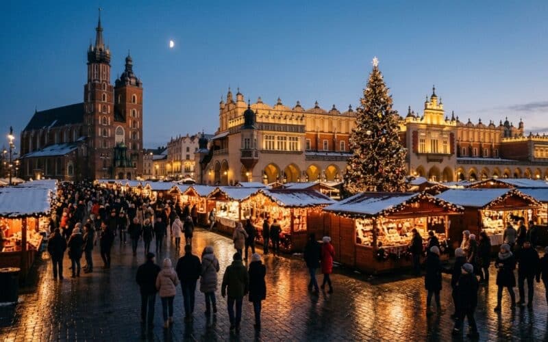 Marché de Noël de Cracovie : que faire en un week-end de 2 jours