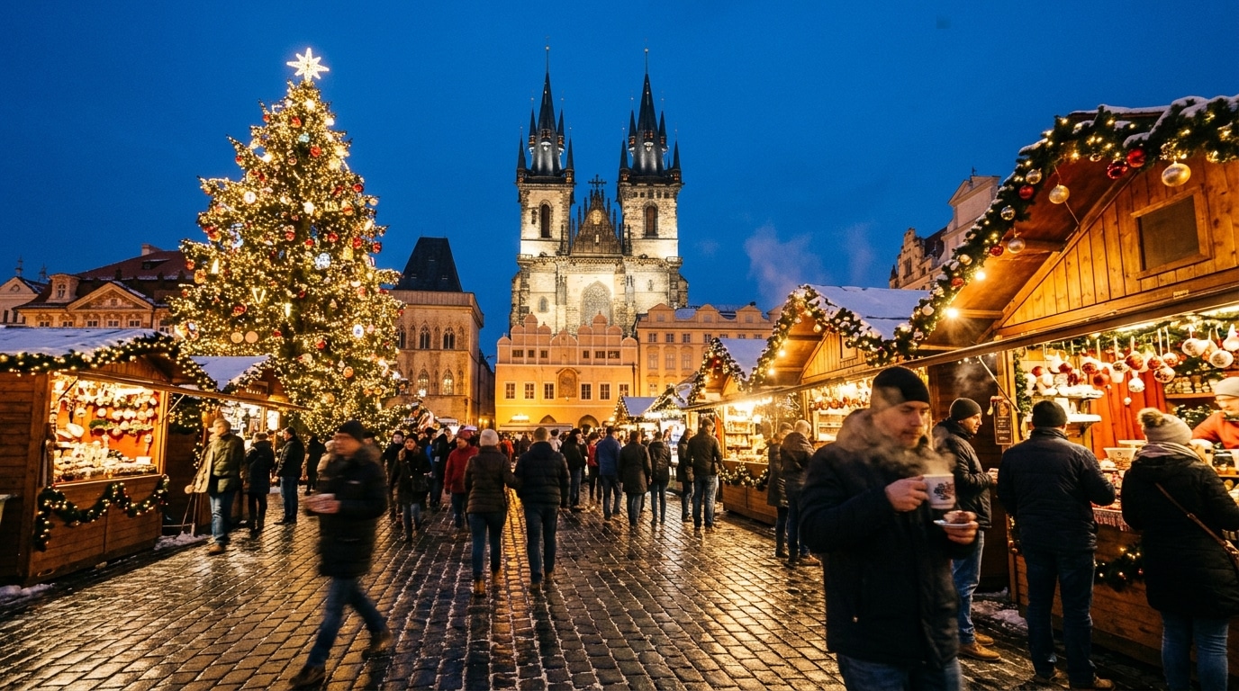 Marché de Noël de Prague : 8 marchés, dates et budget
